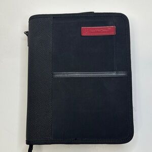 Franklin Covey Classic 7 Ring Bound Binder Planner Zipper Closure